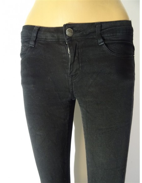 Jeansi negri Zara slim fit