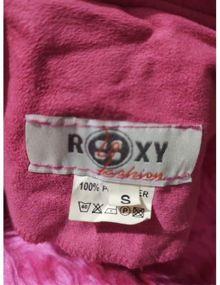 Jacheta tip cojoc cu guler si un strat de blanita ROXY