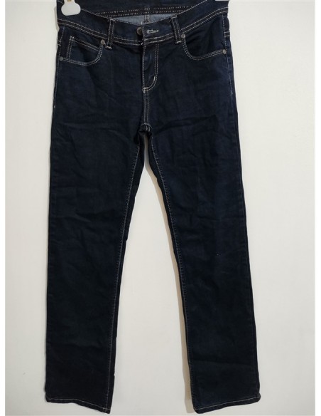 Pantaloni lungi drepti din blug dama cu talie inalta  Sawords Jeans