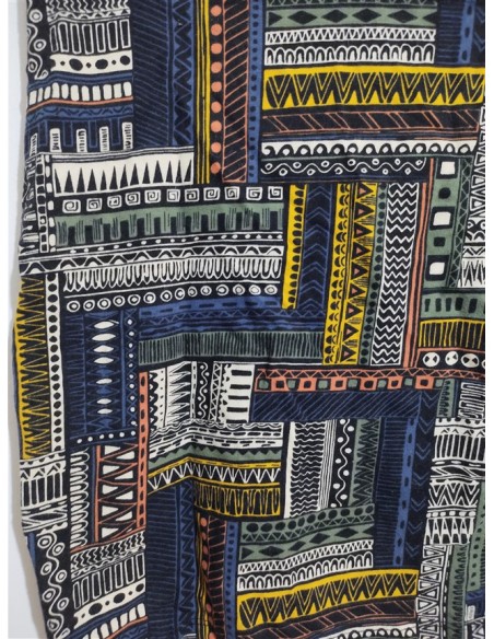 Fusta scurta elastica cu imprimeu geometric marca FB Sister