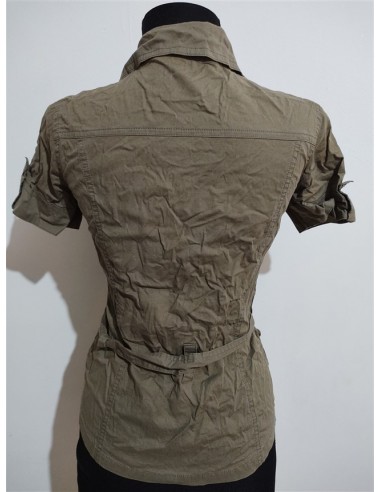 Camasa cu maneca scurta si cordin in talie marca Pimkie