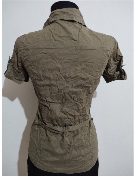 Camasa cu maneca scurta si cordin in talie marca Pimkie