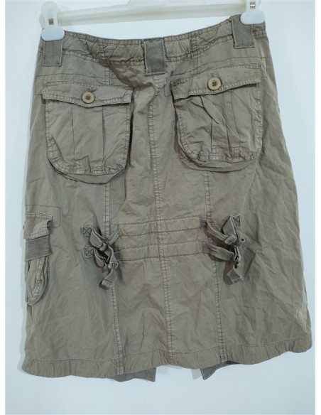 Fusta sport cu buzunare in exterior Flare