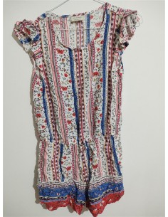 Pantaloni scurti tip salopeta multicolora Lc Waikiki