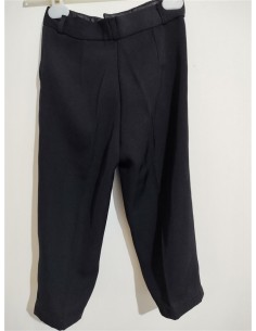 Pantalon stofa negri simpli si eleganti 2