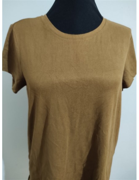 Tricou dama maro cu maneci scurte