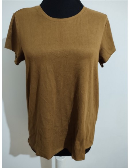 Tricou dama maro cu maneci scurte