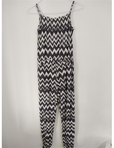 Salopeta cu bretele Hm, model zig zag
