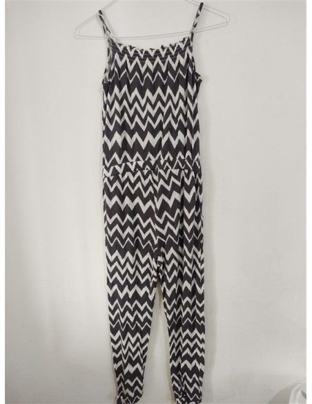 Salopeta cu bretele Hm, model zig zag