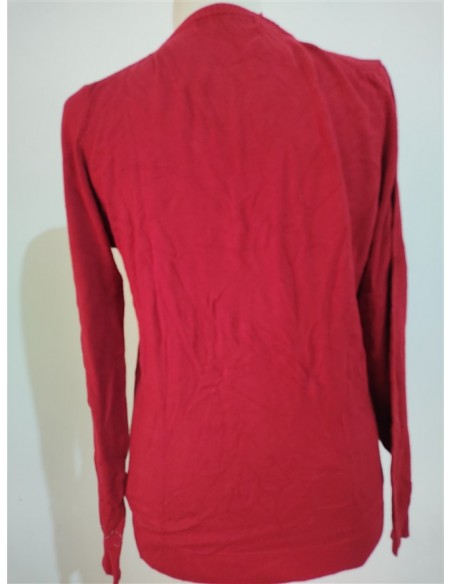 Pulover rosu  in V Zara Man