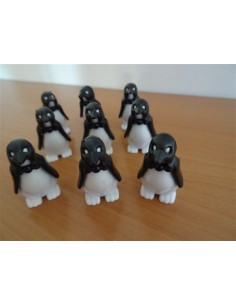 Set 9 figurine pinguini Mc Donalds