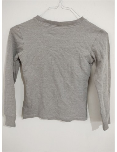 Bluza sport gri cu maneca lunga