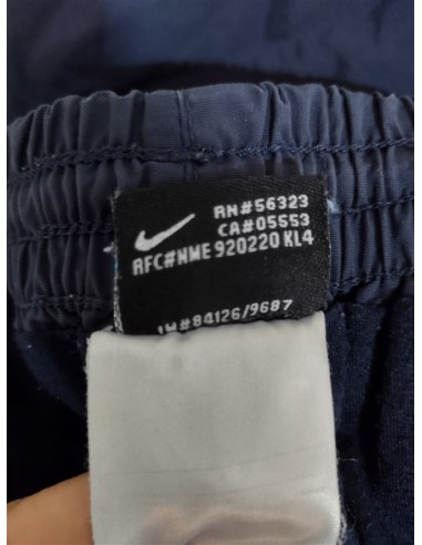 Pantaloni sport Nike albastri cenusii din fas