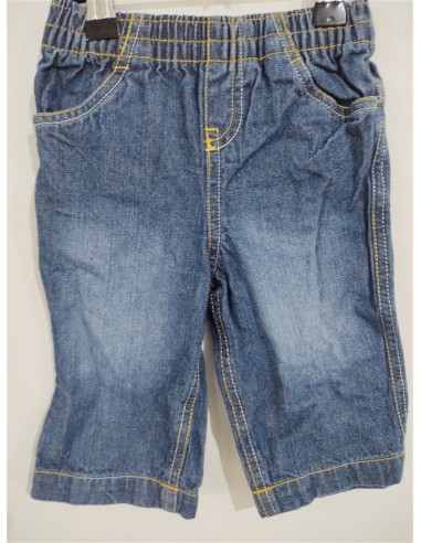 Pantaloni scurti de blugi cu buzunare si elastic lat in talie F&F