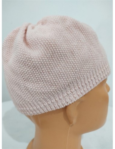 Caciula tricotata roz prafuit Hm