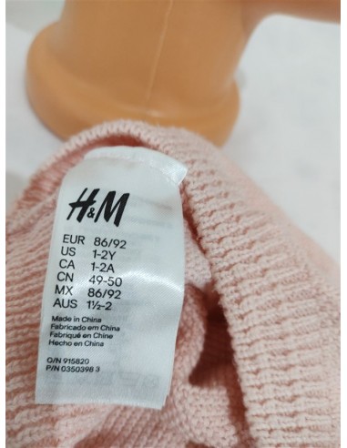 Caciula tricotata roz prafuit Hm