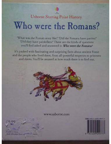 Carte de citit Who were the Romans - Usborne