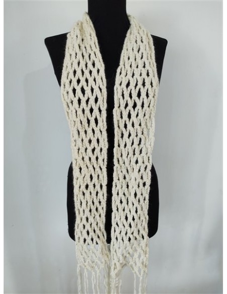Sal lung dama bej handmade