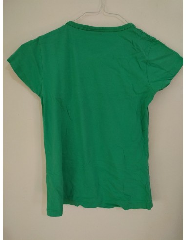 Tricou verde cu scris pe piept Girls