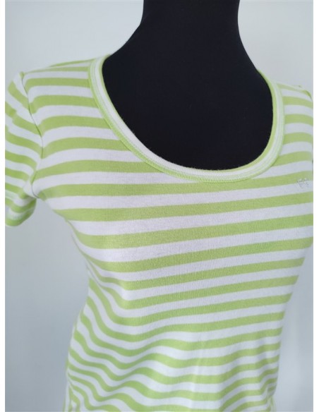 Tricou dama de vara in dungi Flojo