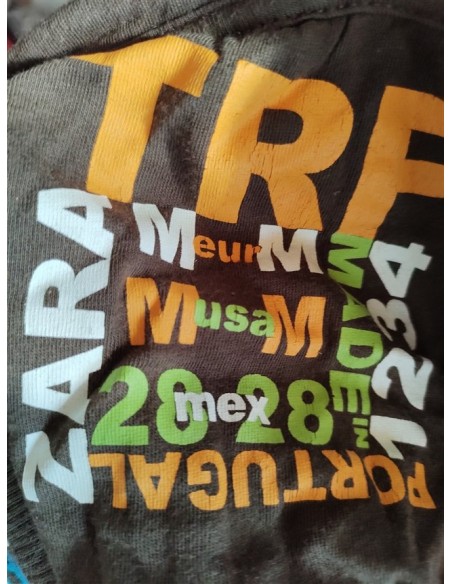 Tricou colorat de vara cu gluga Zara