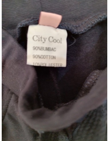 Pantaloni de trening cu buzunare si snur in talie City Cool