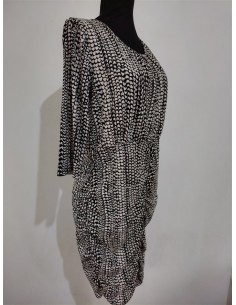 Rochie dama eleganta Koton, model animal print 2