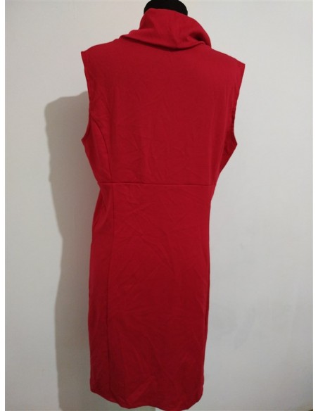 Rochie dama scurta tip sarafan cu guler inalt Orsay