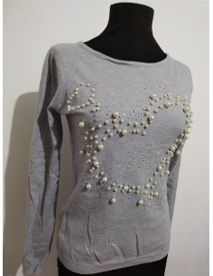 Pulover dama cu perle MB 21 Collection 2