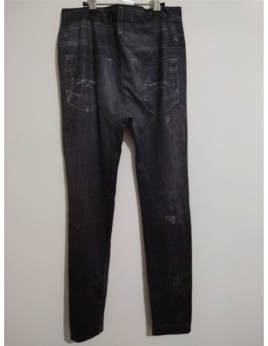 Colanti lungi dama model jeans cu rupturi