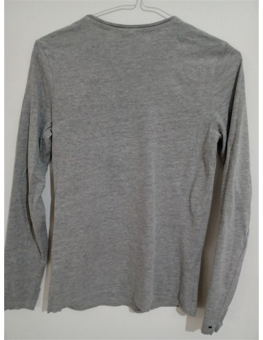 Bluza gri cu imprimeu scris multicolor pe piept sOliver
