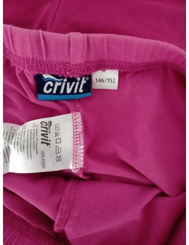 Pantaloni sport roz tip colanti Crivit