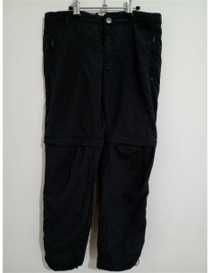 Pantaloni negri cu buzunare laterale si nasture Mc Kinley