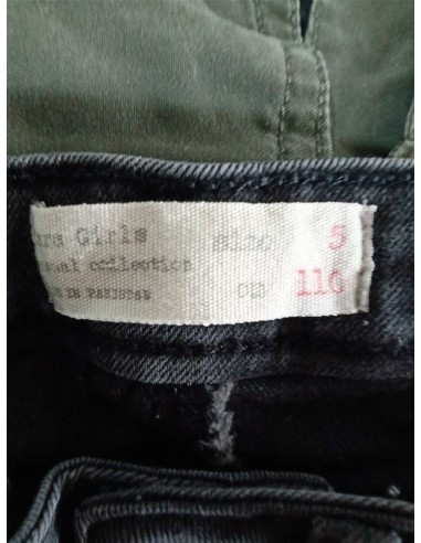 Pantalon blug negri slim Zara