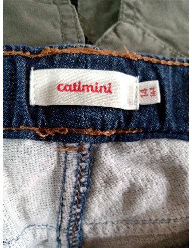 Pantaloni blug slim cu buzunare laterale Catimini