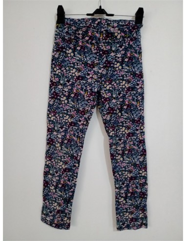 Pantaloni slim tip colant imprimeu floral