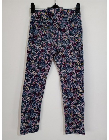 Pantaloni slim tip colant imprimeu floral