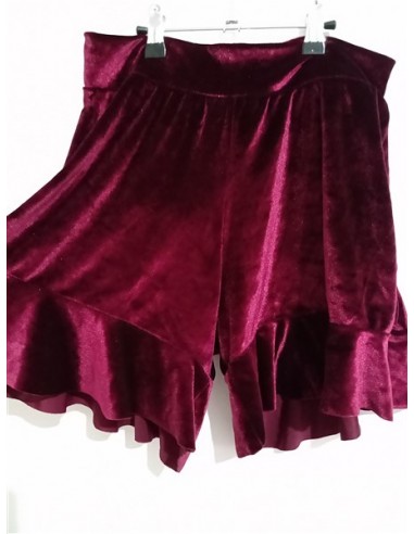 Fusta pantaloni dama din catifea subtire