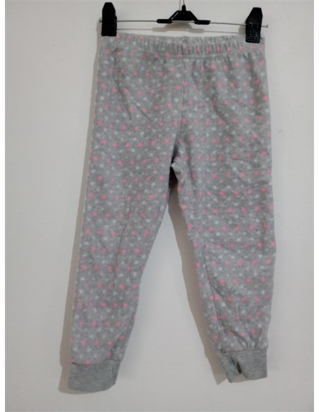 Pantaloni gri cu buline multicolore Girls