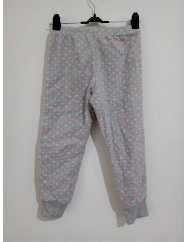Pantaloni gri cu buline multicolore Girls