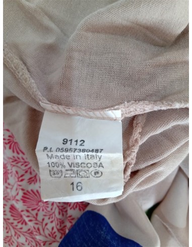 Bluza crem de dama cu buline voluminoase si multicolore din vascoza