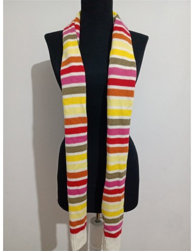 Fular tricotat multicolor