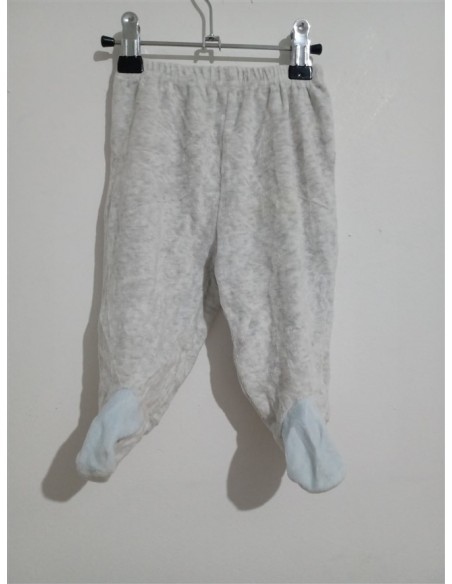 Pantaloni gri cu botosei Jumbo