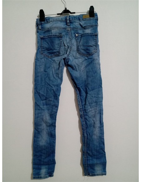 Pantalon de jeans slim cu buzunare HM