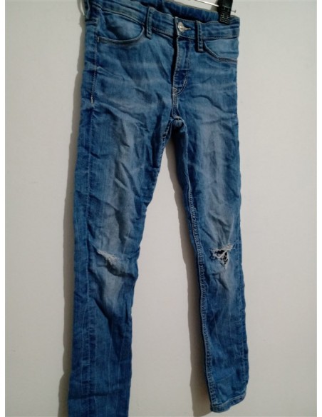 Pantalon de jeans slim cu buzunare HM