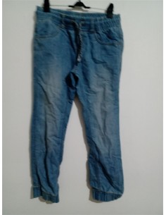 Pantalon de jeans cu elastic in talie Palomino