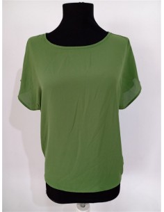 Bluza cu maneca scurta material gen voal Koton