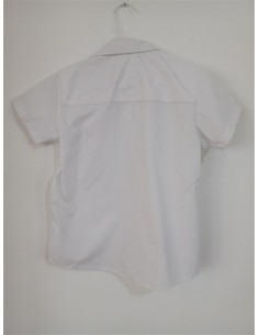 Camasa alba de scoala cu maneca scurta si guler Next 2