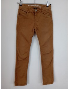 Pantaloni eleganti maro de jeans Chapter Young