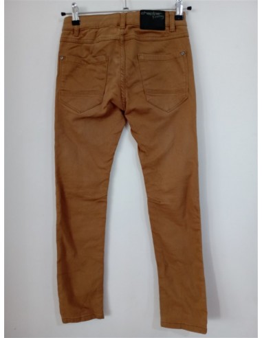 Pantaloni eleganti maro de jeans Chapter Young